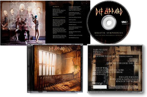 Def Leppard - Drastic Symphonies - New CD - PreOrder Released 19/05/2023