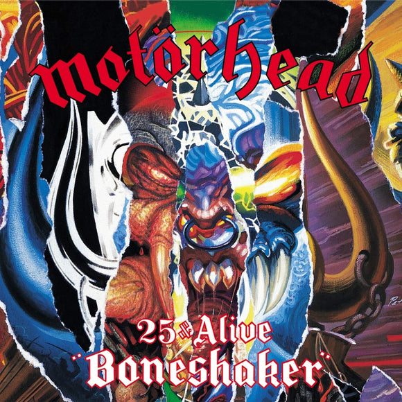 Motörhead - 25 & Alive Boneshaker - New CD + DVD Album - Released 29/03/2019