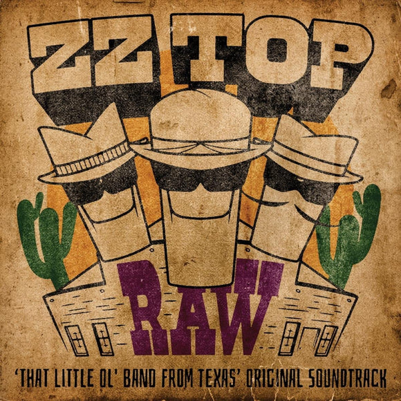 ZZ Top - RAW - New CD - Pre-Order Released 22/07/2022