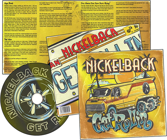Nickelback - Get Rollin' - New CD - PreOrder Released 18/11/2022