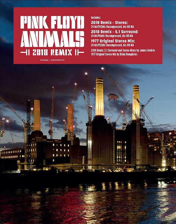 Pink Floyd - Animals 2018 Remix - New BLURAY - PreOrder Released 16/09/2022