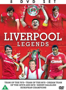 Liverpool Legends - Dream Teams of 70's/80's and more - New 5 DVD SET