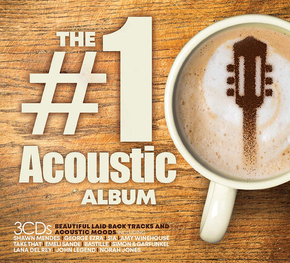 VARIOUS ARTISTS - THE #1 ACOUSTIC ALBUM - New 3CD Album - Released 28/06/2019