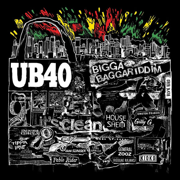 UB40  - Bigga Baggariddim - New CD - Released 25/06/2021