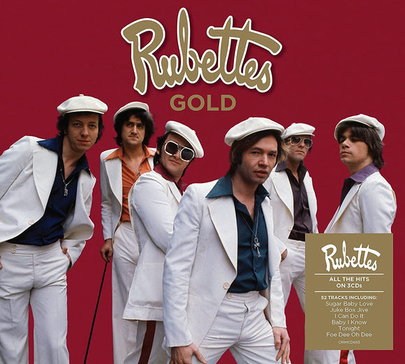 The Rubettes - GOLD - New 3CD - Released 28/05/2021