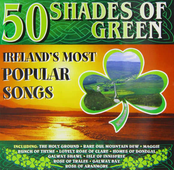 50 Shades of Green: Ireland's Most Popular Songs - New CD