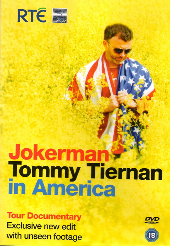 Tommy Tiernan - Jokerman in America - New DVD