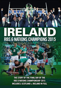 Ireland RBS 6 Nations Champions 2015 - New 2 Disc DVD Set