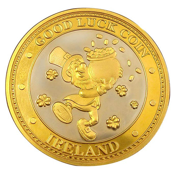 Good Luck Leprechaun Collectors Coin
