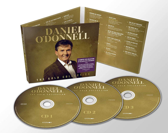 Daniel O'Donnell - The Gold Collection - New 3CD Album
