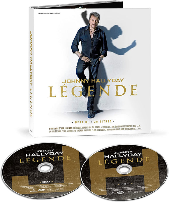 Johnny Hallyday - Legende - Best Of - 20 Titles - New 2CD - PreOrder 02/12/2022