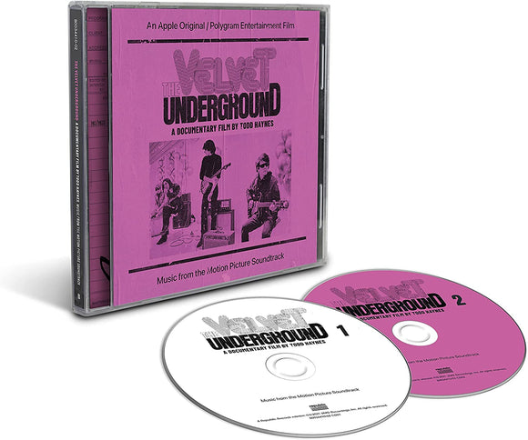 The Velvet Underground Documentary Film By Todd Haynes 2CD Released 15/10/2021