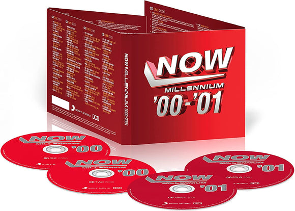 NOW - Millennium 2000 - 2001  - New 4CD - PreOrder Released 02/06/2023