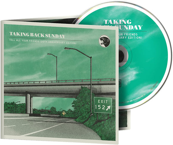 Taking Back Sunday - Tell All Your Friends - New CD - Released 27/05/2022