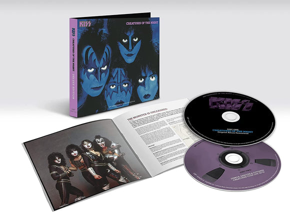 KISS - Creatures Of The Night - New 2CD - PreOrder Released 18/11/2022