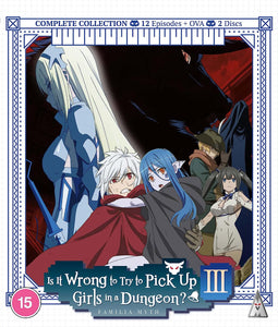 Is It Wrong to Pick Up Girls in a Dungeon S3 - New BLURAY