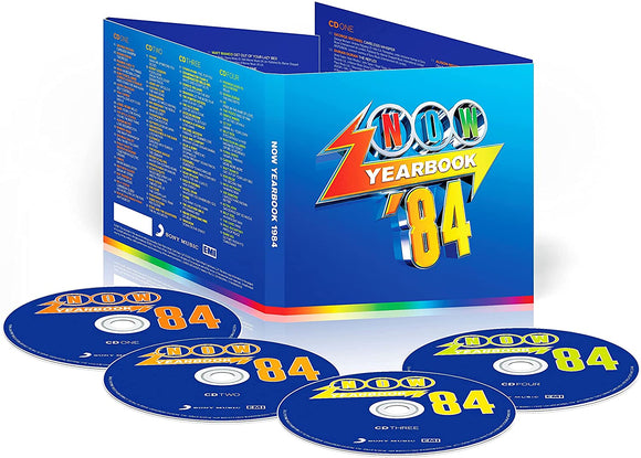 Various Artists - NOW Yearbook 1984 - New 4CD - Released 29/10/2021