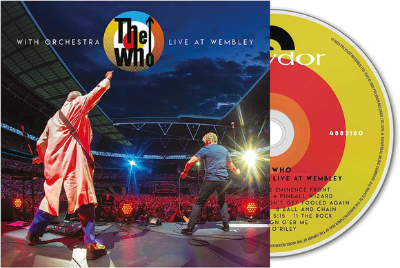 The Who - The Who With Orchestra: Live at Wembley - New CD - PreOrder 31/03/2023