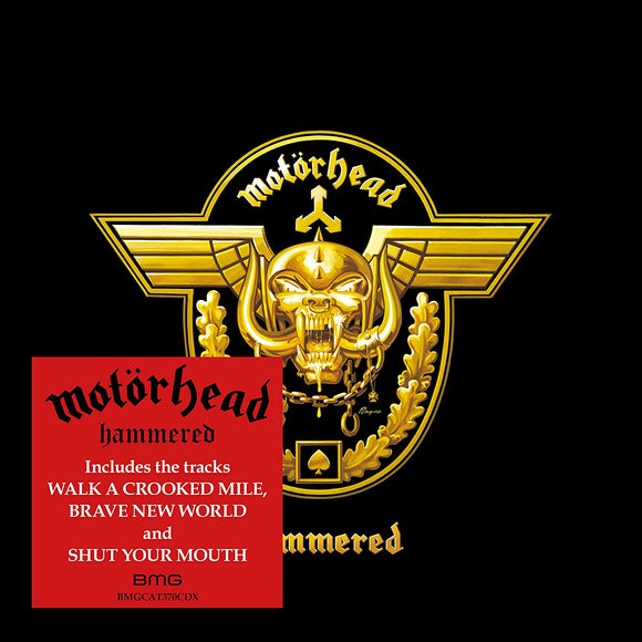 Motörhead - Hammered - New CD - PreOrder Released 17/02/2023