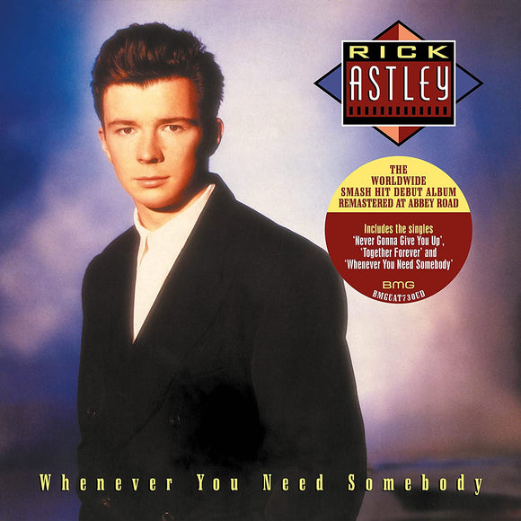 Rick Astley - Whenever You Need Somebody - New CD - Released 20/05/2022