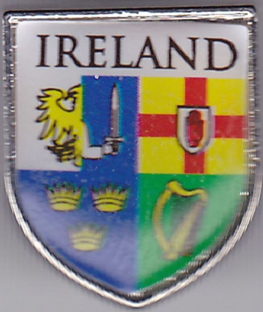 Souvenir Of Ireland - 4 Province Ireland Pin Badge