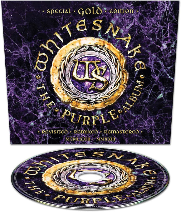 Whitesnake THE PURPLE ALBUM: SPECIAL GOLD EDITION - New CD - PreOrder 13/10/2023