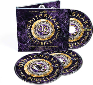 Whitesnake PURPLE ALBUM SPECIAL GOLD EDITION New CD + BLURAY PreOrder 13/10/2023