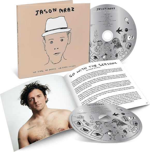 Jason Mraz We Sing. We Dance. We Steal Things New Deluxe 2CD PreOrder 22/09/2023