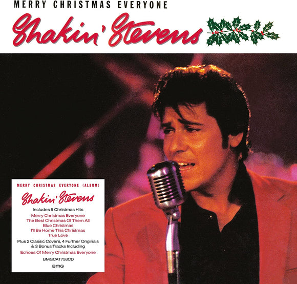 Shakin' Stevens - Merry Christmas Everyone - New CD - PreOrder 14/10/2022