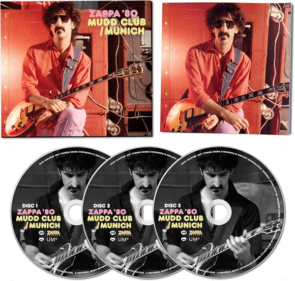 Frank Zappa - Zappa '80: Mudd Club/Munich - New 3CD - PreOrder 03/03/2023