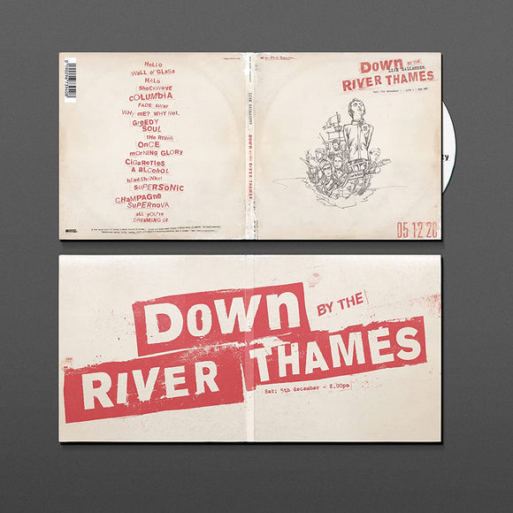 LIAM GALLAGHER - DOWN BY THE RIVER THAMES - New CD - Released 27/05/2022