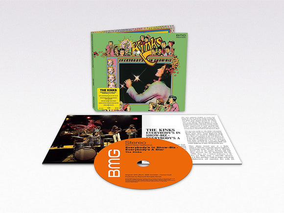 The Kinks Everybody’s In Show-Biz/Everybody’s A Star New CD PreOrder 09/09/2022