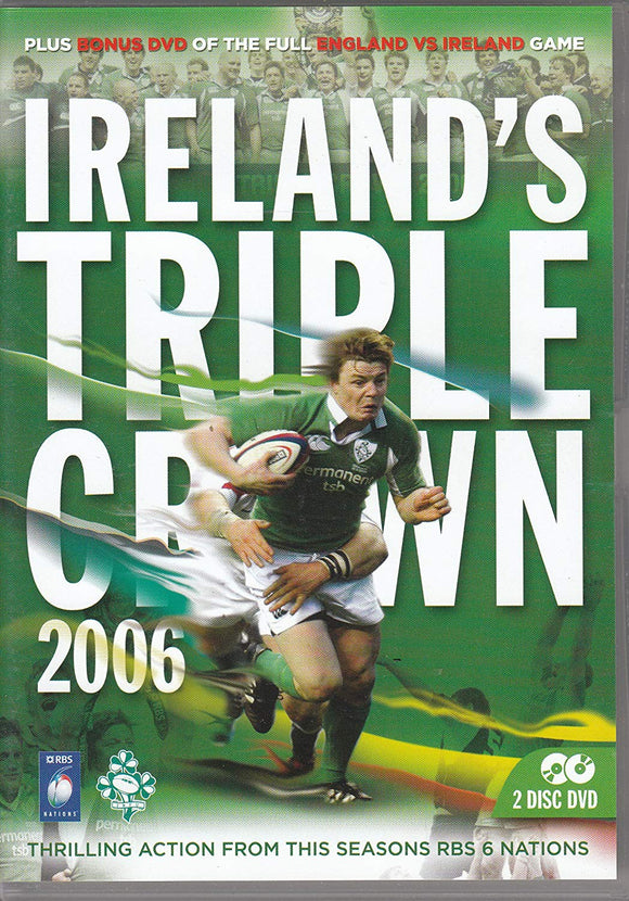 Ireland's Triple Crown 2006 - 2 Disc DVD Set