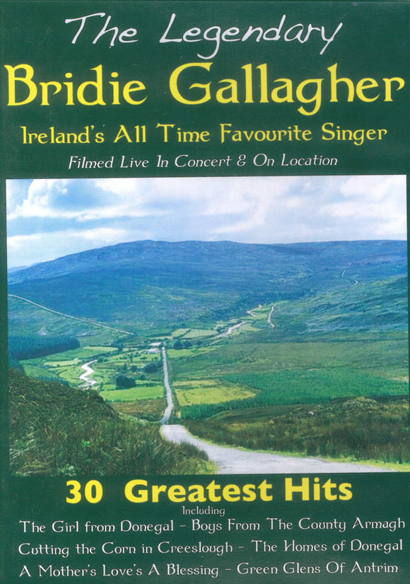 The Legendary Bridie Gallagher - Ireland's All Time Favourite Singer - New DVD