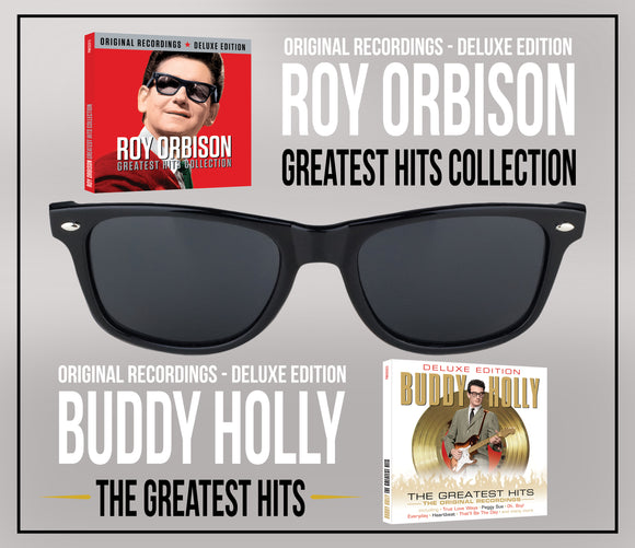 Double CD Pack - Roy Orbison & Buddy Holly Greatest Hits Collections