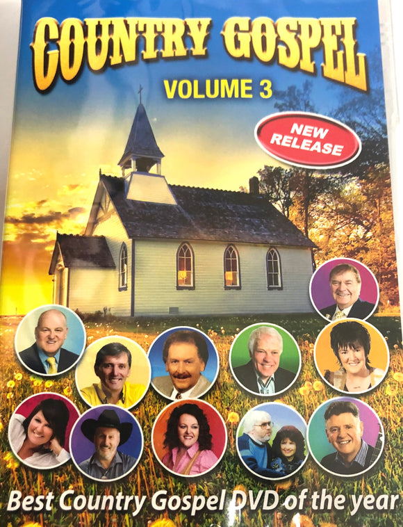 Country Gospel Volume 3 - New DVD