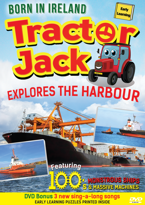 Tractor Jack - Explores The Harbour - DVD 2017
