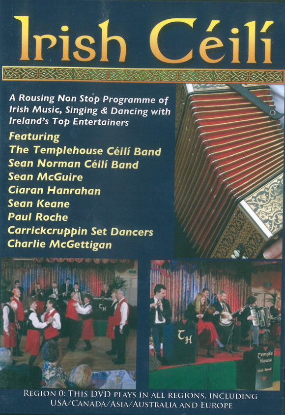 Irish Céilí - A Rousing Non Stop Programme of Irish Music - New DVD