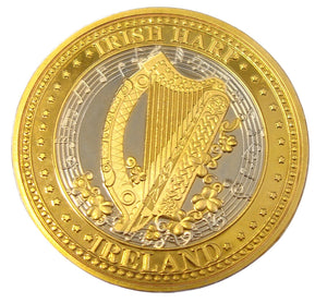 Irish Harp Design Collectors Coin