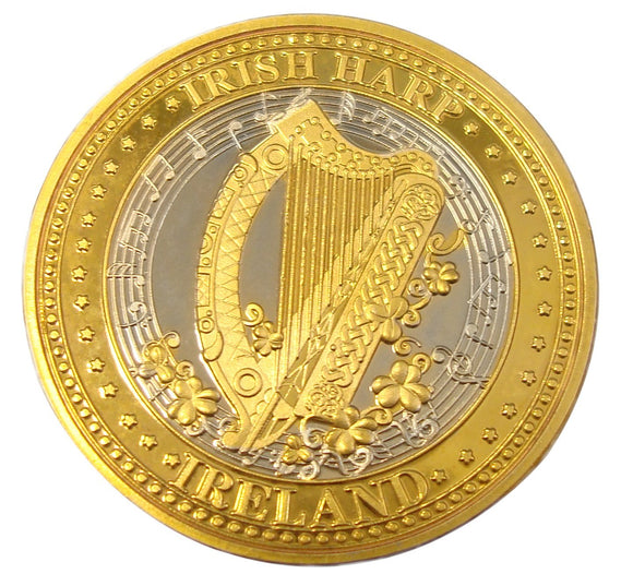 Irish Harp Design Collectors Coin
