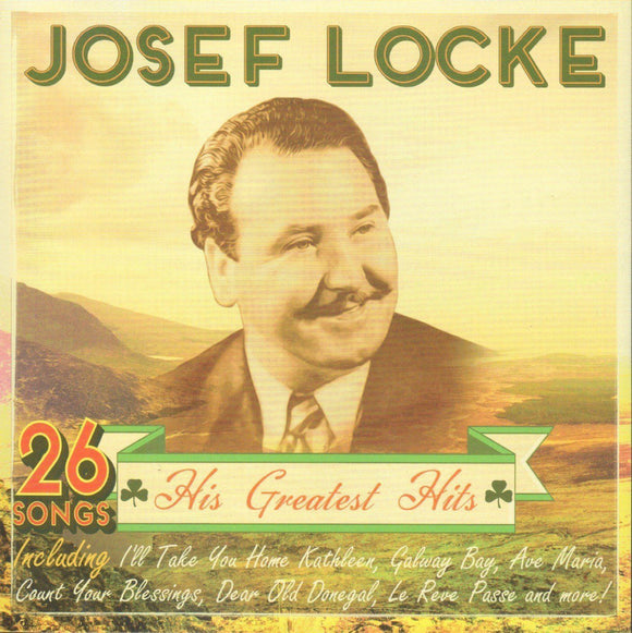Josef Locke - His Greatest Hits - CD Album