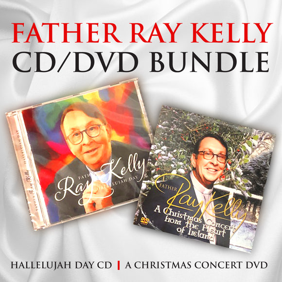 FATHER RAY KELLY CD/DVD BUNDLE (Hallelujah Day CD & A Christmas Concert DVD)