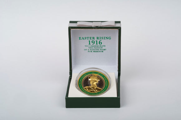 Michael Collins Commemoration Coin In a GPO 1916 gift box