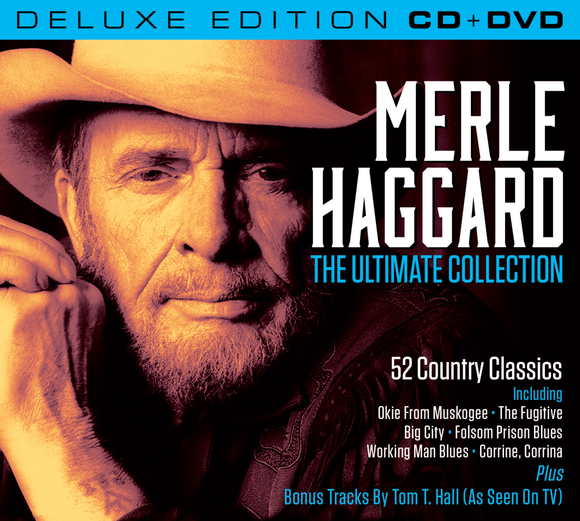 Merle Haggard The Ultimate Collection (Deluxe Edition CD / DVD) with Bonus Tracks Featuring Tom T Hall