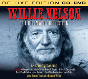 Willie Nelson - The Ultimate Collection CD / DVD 2017 with Bonus Tracks Featuring Boxcar Willie