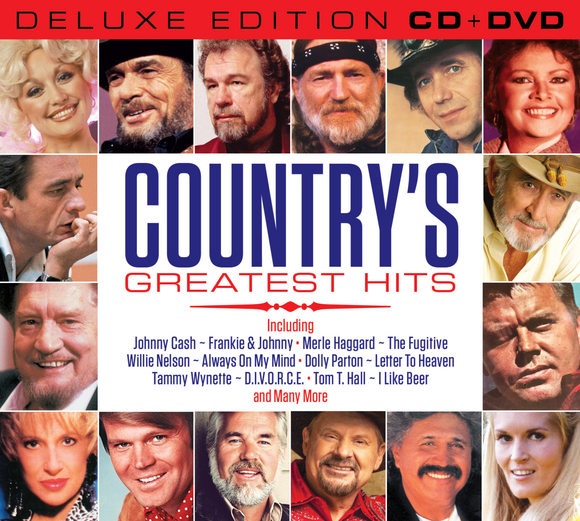 Country's Greatest Hits Collection (Deluxe Edition CD & DVD) Contains 2 Discs ( All Region DVD Format)