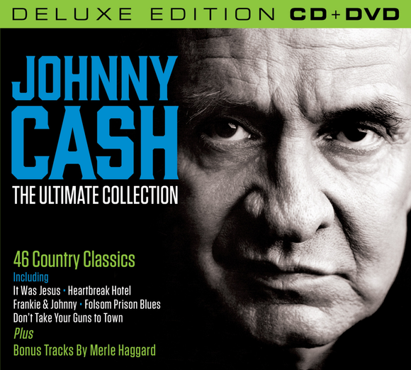 Johnny Cash - The Ultimate Collection CD / DVD 2017 with Bonus Tracks Featuring Merle Haggard