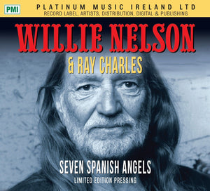 WILLIE NELSON & RAY CHARLES - SEVEN SPANISH ANGELS - CD SINGLE