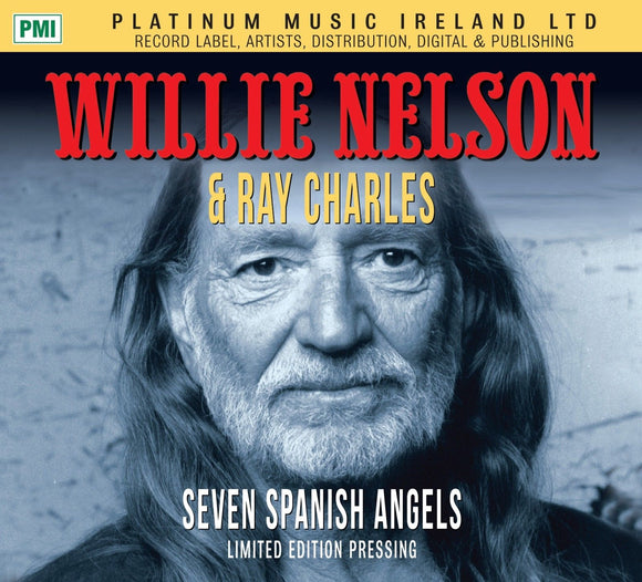 WILLIE NELSON & RAY CHARLES - SEVEN SPANISH ANGELS - CD SINGLE