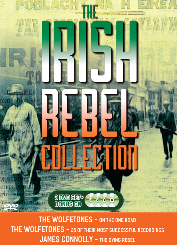 The Irish Rebel Collection 3 DVD SET - 2017